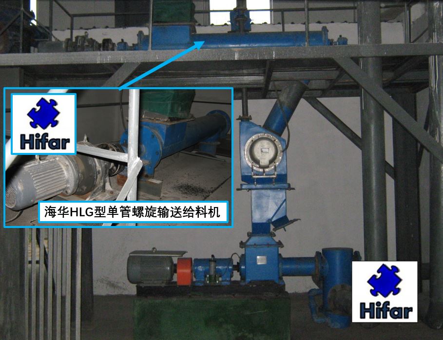 螺旋给料机-固体流量计-粉体计量输送系统